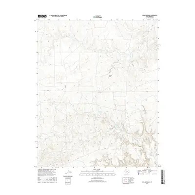 2016 Map of Spencer Draw, 2016 Print