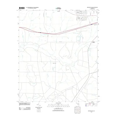2012 Map of Spencer Flats, 2012 Print