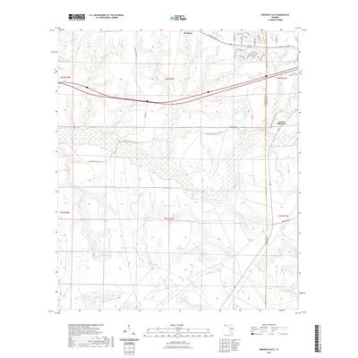 2021 Map of Spencer Flats, 2021 Print