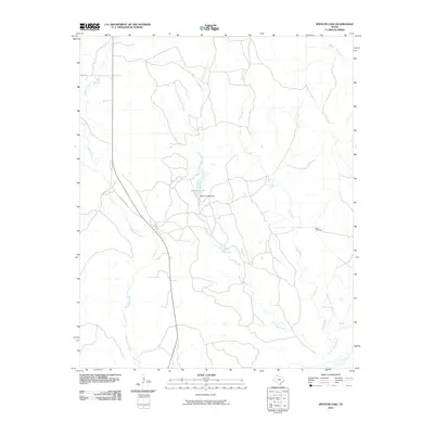 2010 Map of Spencer Lake, 2010 Print