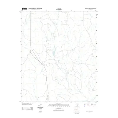 2012 Map of Spencer Lake, 2012 Print