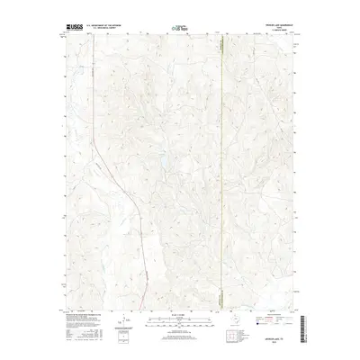 2016 Map of Spencer Lake, 2016 Print