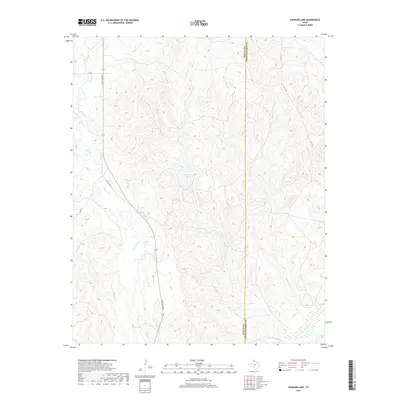 2019 Map of Spencer Lake, 2019 Print