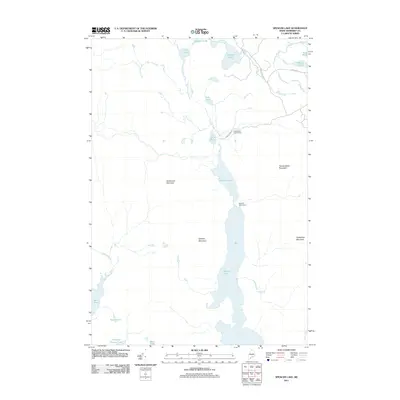 2011 Map of Spencer Lake, 2011 Print
