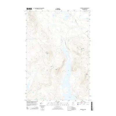 2014 Map of Spencer Lake, 2014 Print