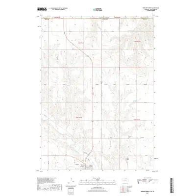 2017 Map of Spencer North, 2017 Print