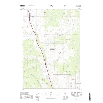 2020 Map of Spencer North, 2020 Print