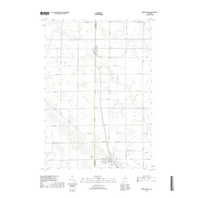2018 Map of Spencer North, 2018 Print