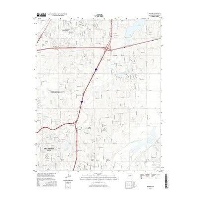 2016 Map of Spencer, 2016 Print