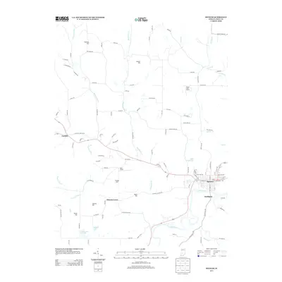 2013 Map of Spencer, 2013 Print