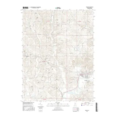 2016 Map of Spencer, 2016 Print