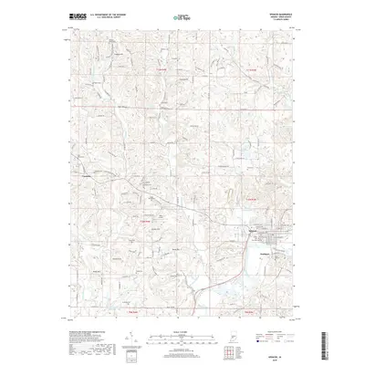 2019 Map of Spencer, 2019 Print