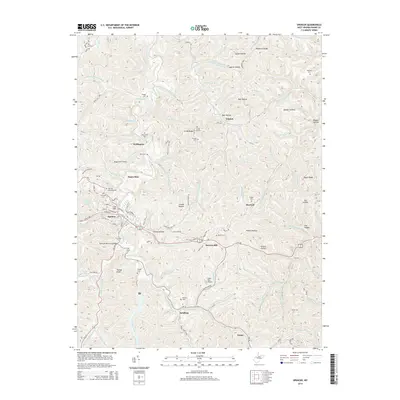 2014 Map of Spencer, 2014 Print