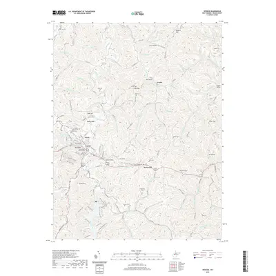 2019 Map of Spencer, 2019 Print