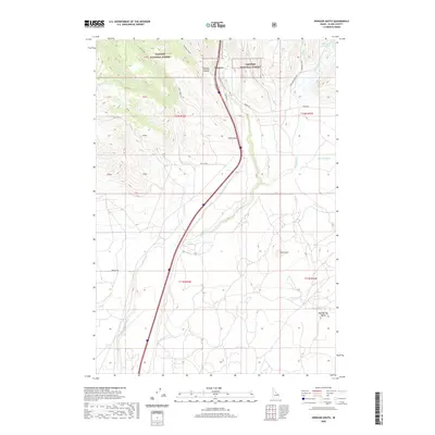 2020 Map of Spencer South, 2020 Print