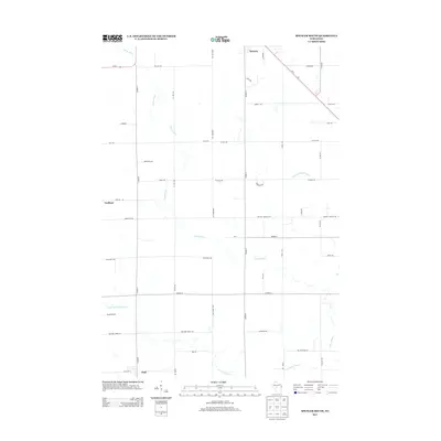 2013 Map of Spencer South, 2013 Print