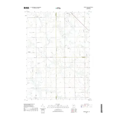 2018 Map of Spencer South, 2018 Print