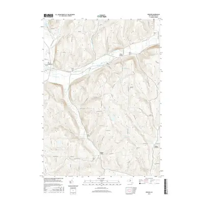 2016 Map of Spencer, 2016 Print