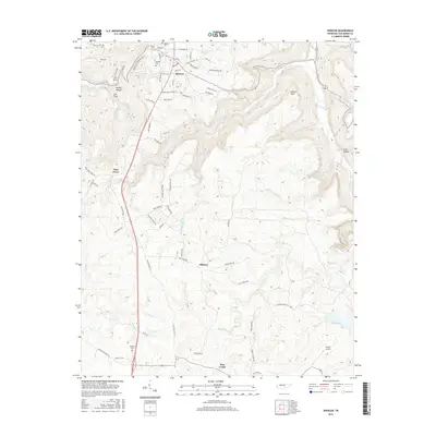 2016 Map of Spencer, 2016 Print