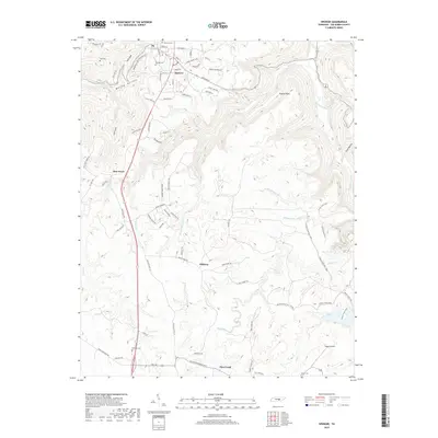 2019 Map of Spencer, 2019 Print