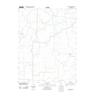 2012 Map of Spencerburg, 2012 Print