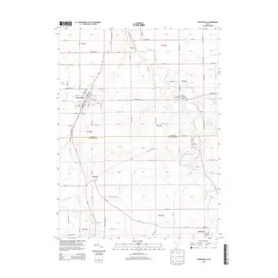 2013 Map of Spencerville, 2013 Print