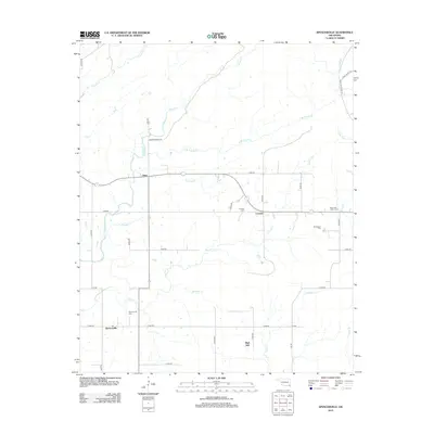 2012 Map of Spencerville, 2012 Print