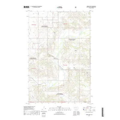 2017 Map of Sperati Point, 2017 Print