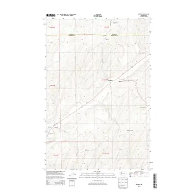 2014 Map of Sperry, 2014 Print