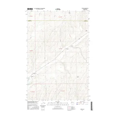 2017 Map of Sperry, 2017 Print