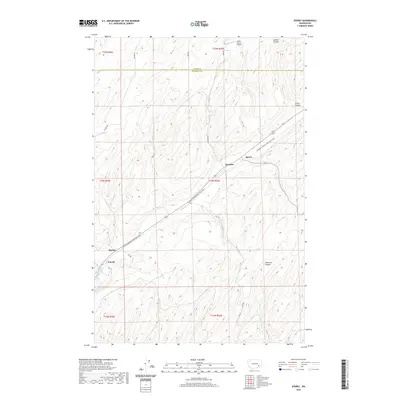 2020 Map of Sperry, 2020 Print