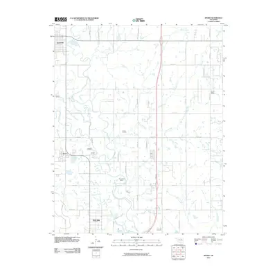 2010 Map of Sperry, 2010 Print