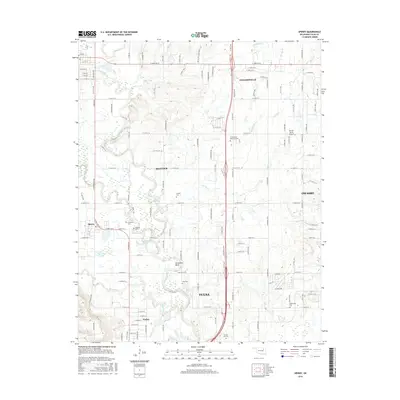 2016 Map of Sperry, 2016 Print