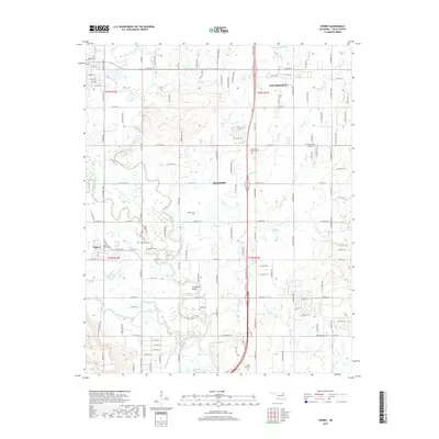2019 Map of Sperry, 2019 Print