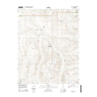 2015 Map of Sphinx Lakes, 2015 Print