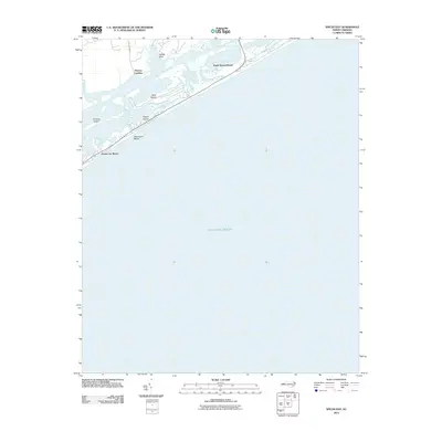 2010 Map of Spicer Bay, 2010 Print