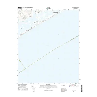 2016 Map of Spicer Bay, 2016 Print