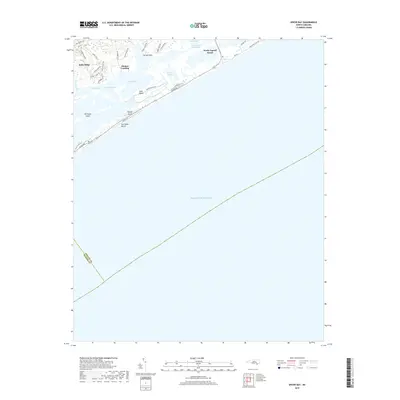 2019 Map of Spicer Bay, 2019 Print