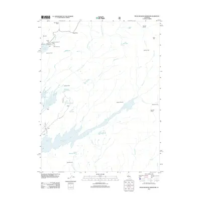 2012 Map of Spicer Meadow Reservoir, 2012 Print