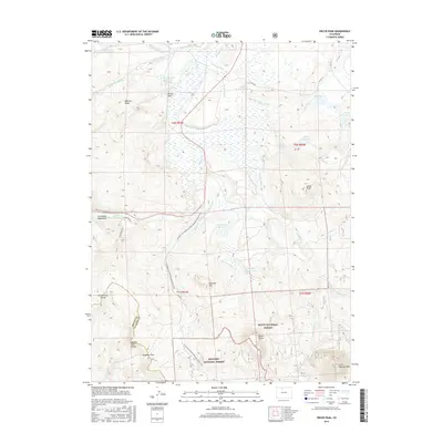 2016 Map of Spicer Peak, 2016 Print