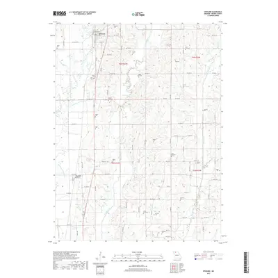 2017 Map of Spickard, 2017 Print