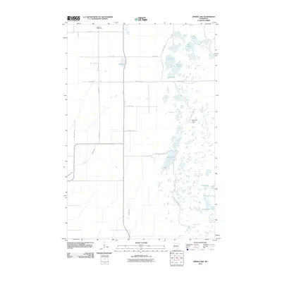 2010 Map of Spider Lake, 2010 Print