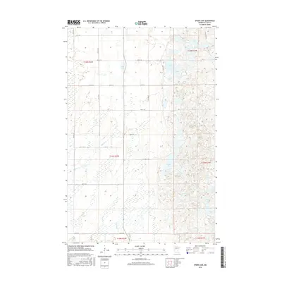 2016 Map of Spider Lake, 2016 Print