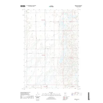 2019 Map of Spider Lake, 2019 Print