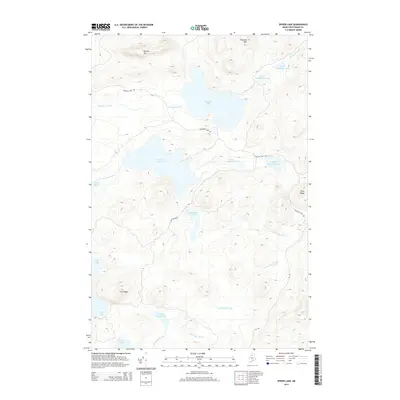 2014 Map of Spider Lake, 2014 Print