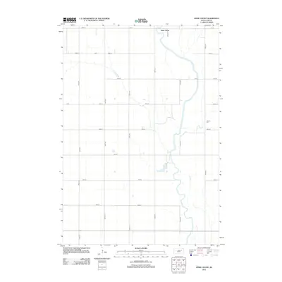 2012 Map of Spink Colony, 2012 Print