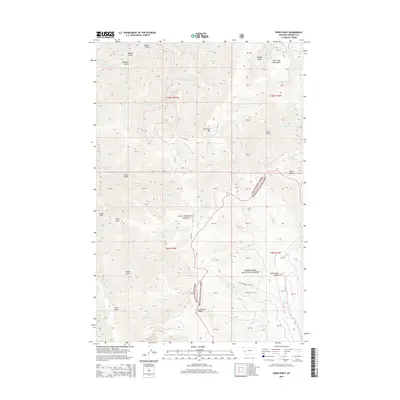 2014 Map of Spink Point, 2014 Print