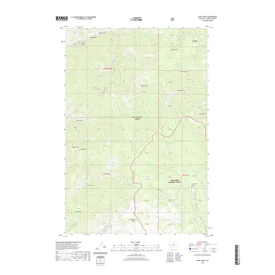 2020 Map of Spink Point, 2020 Print