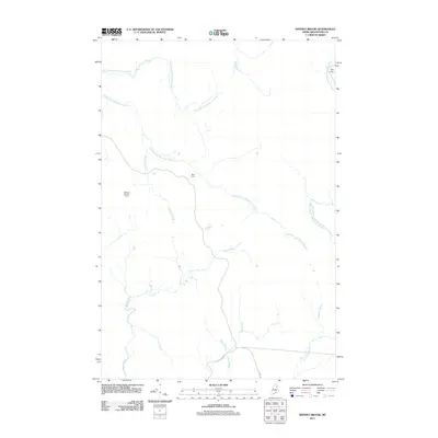 2011 Map of Spinney Brook, 2011 Print