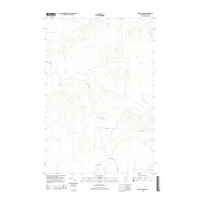 2014 Map of Spinney Brook, 2014 Print